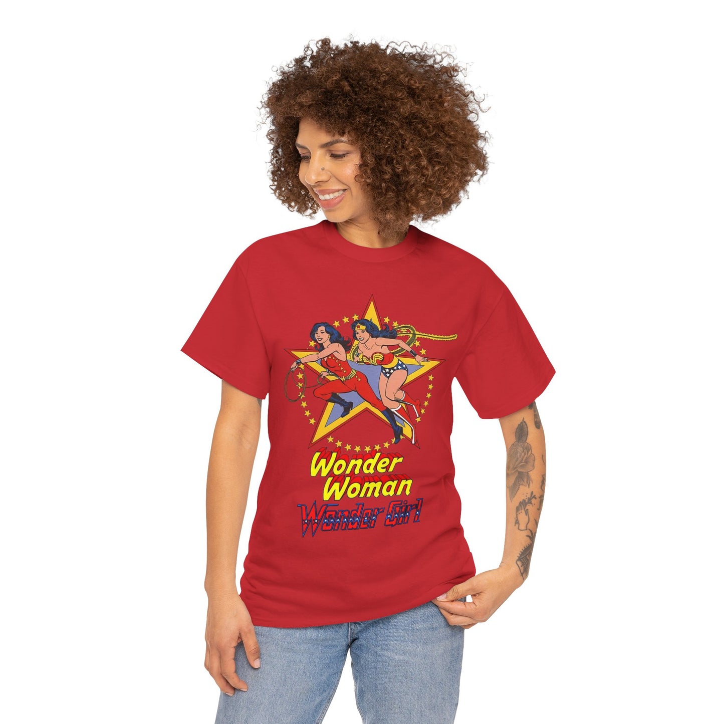 Wonder Woman & Wonder Girl T-Shirt - Jose Luis Garcia-Lopez Art - Diana Prince & Donna Troy - DC Comics Style Guide