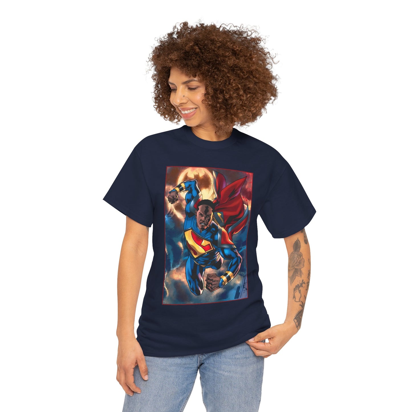 Calvin Ellis T-Shirt - Superman Earth 23 - Justice Incarnate - President of the United States - Kalel - DC Comics