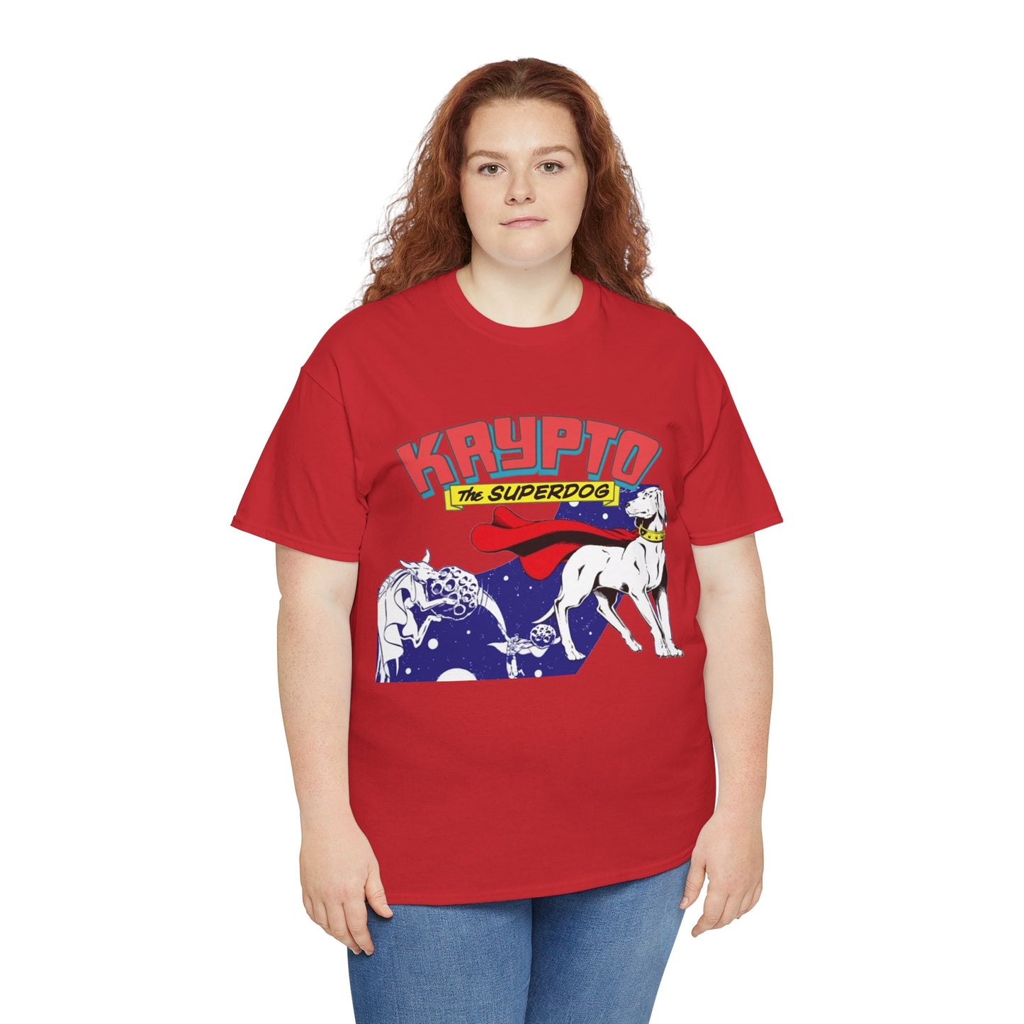 Krypto T-Shirt - James Gunn Superman Movie 2025 - Superman's Beloved Pet -Super Dog from Krypton - Stays at the Fortress of Solitude - DC Comics