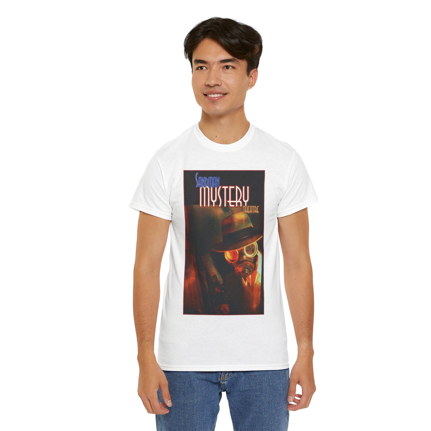 Sandman Mystery Theatre T-Shirt - Wesley Dodds - Popular Vertigo, DC Comics Series from the 1990s