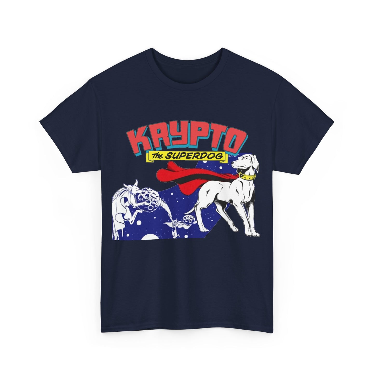 Krypto T-Shirt - James Gunn Superman Movie 2025 - Superman's Beloved Pet -Super Dog from Krypton - Stays at the Fortress of Solitude - DC Comics