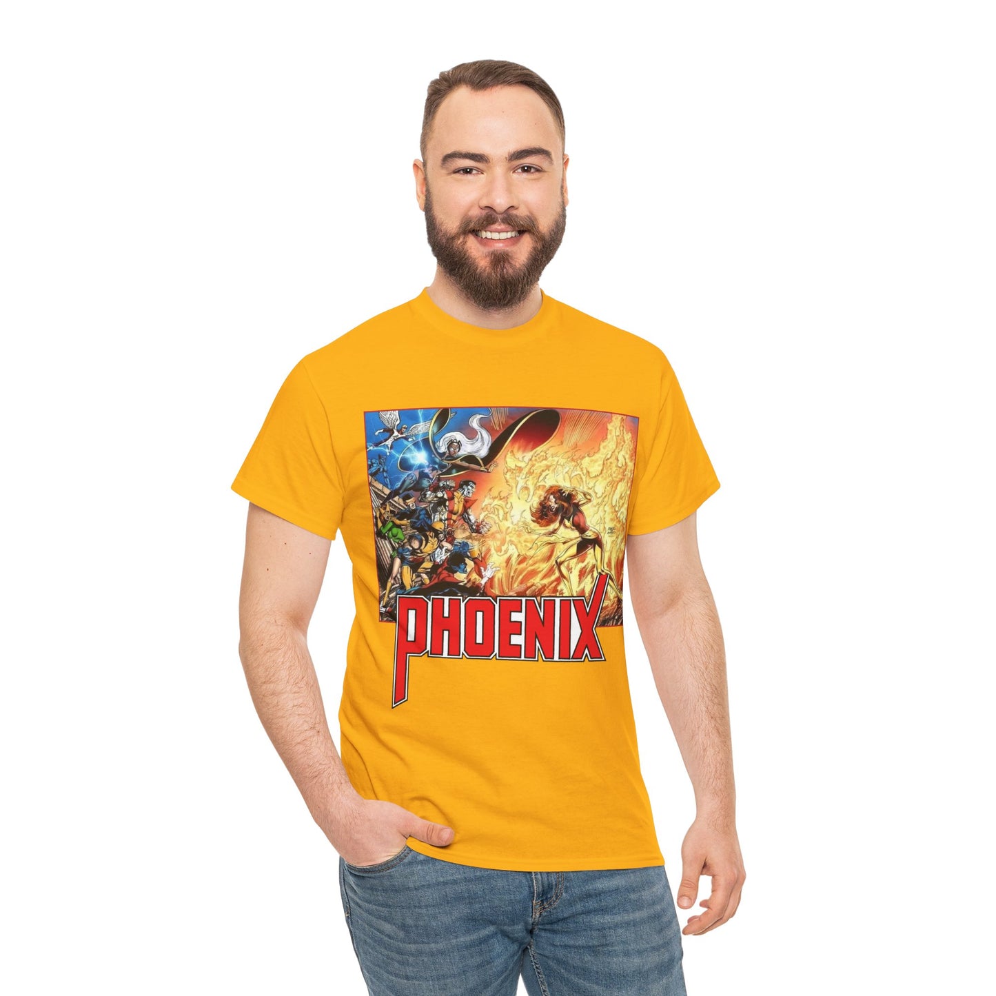 Phoenix T-Shirt - John Byrne Art - Untold X-Men Story - Jean Grey - Marvel Comics - Cyclops, Wolverine