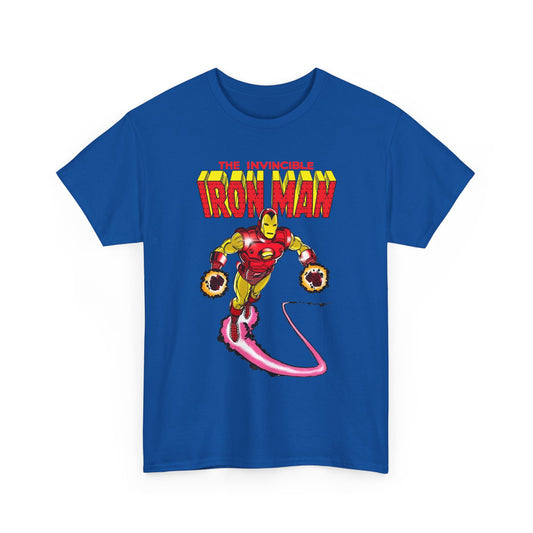 Iron Man T-Shirt - George Perez Art - Tony Stark in his Armor - Avengers Member - MCU - Marvel Comics