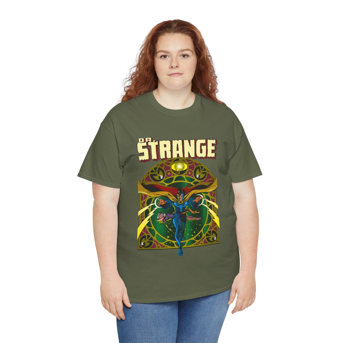 Dr Strange T-Shirt - Marvel Comics - Sorcerer Supreme - Classic Retro Art