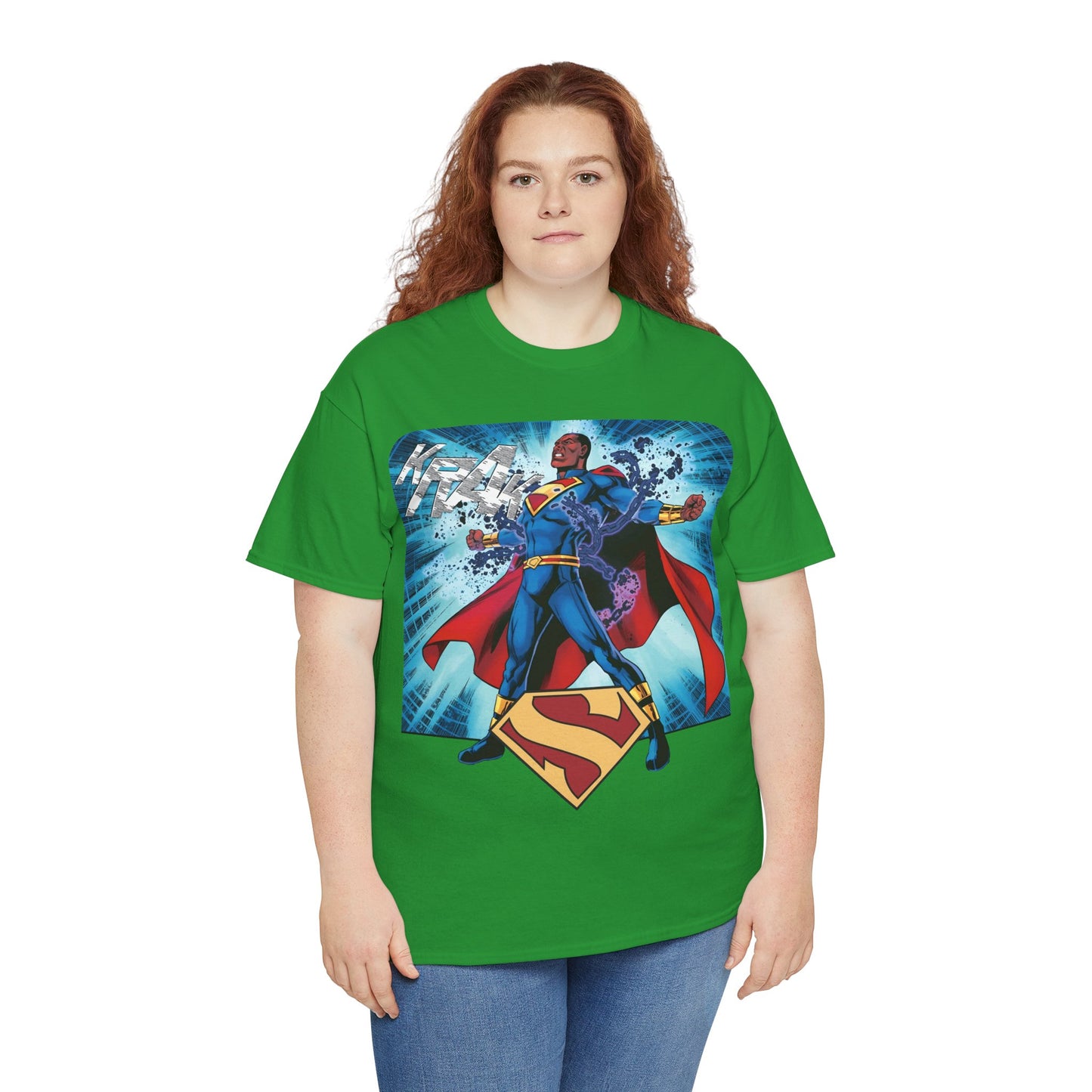 Superman Earth 23 T-Shirt - DC Comics - Calvin Ellis, Vathlo - Justice Incarnate - President