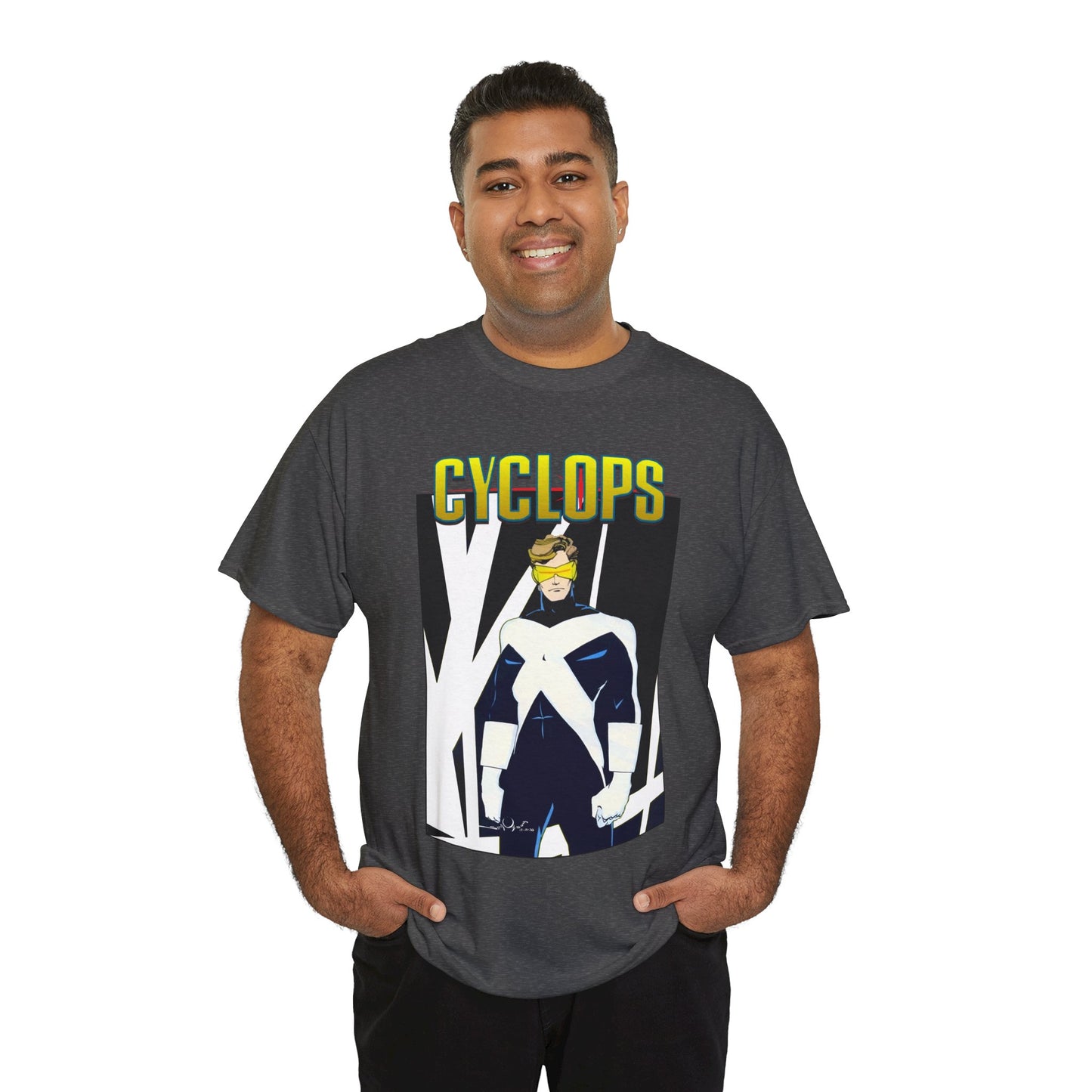 Cyclops T-Shirt - Walt Simonson Art - X-Men, X-Factor Member & Leader - Scott Summers - Marvel Comics