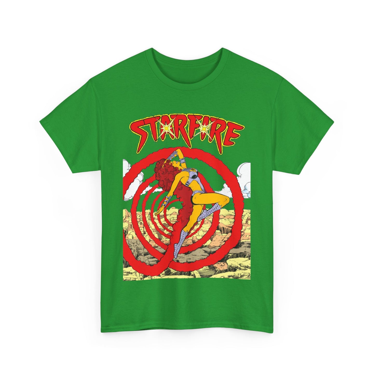 Starfire T-Shirt - George Perez Art - New Teen Titans Member - DC Comics - Koriand'r, Princess from Tamaran