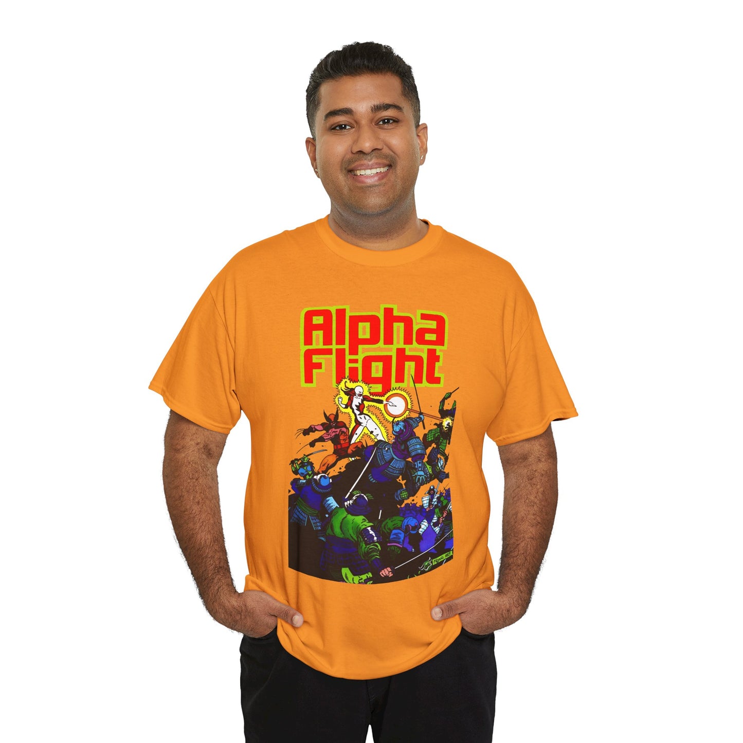 Alpha Flight T-Shirt - Mike Mignola Art