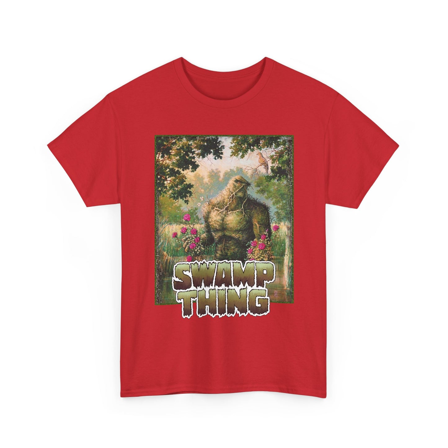 Swamp Thing T-Shirt - Michael Zulli Art From the 1993 Poster - Alec Holland, Parliament of Trees - DC Comics, Vertigo Comics