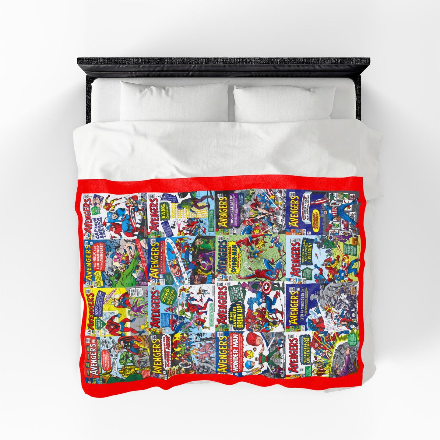 Avengers Blanket - Classic Silver Age Art - Marvel Comics - Soft & Comfy