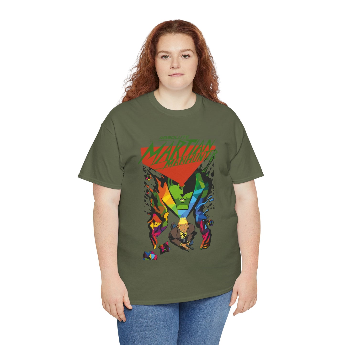 Absolute Martian Manhunter T-Shirt - Javier Rodríguez Art - DC Comics All-In - John Jones, FBI Agent - Deniz Camp Series