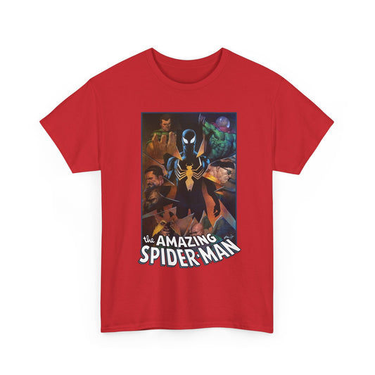 Amazing Spider-Man & Sinister Six T-Shirt - Ariel Olivetti Art - Marvel Comics