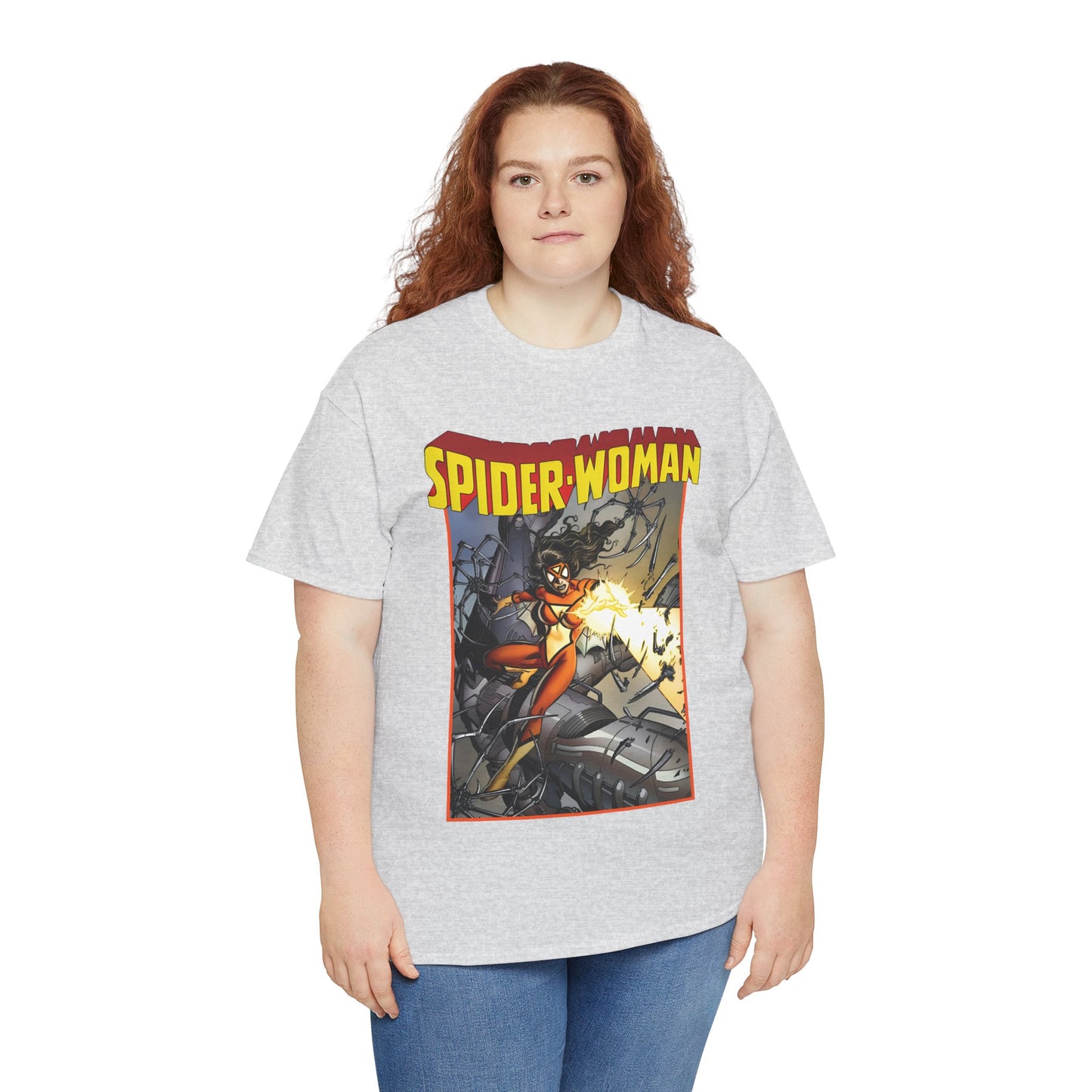 Spider-Woman T-Shirt - George Perez Art - Jessica Drew - Marvel Comics