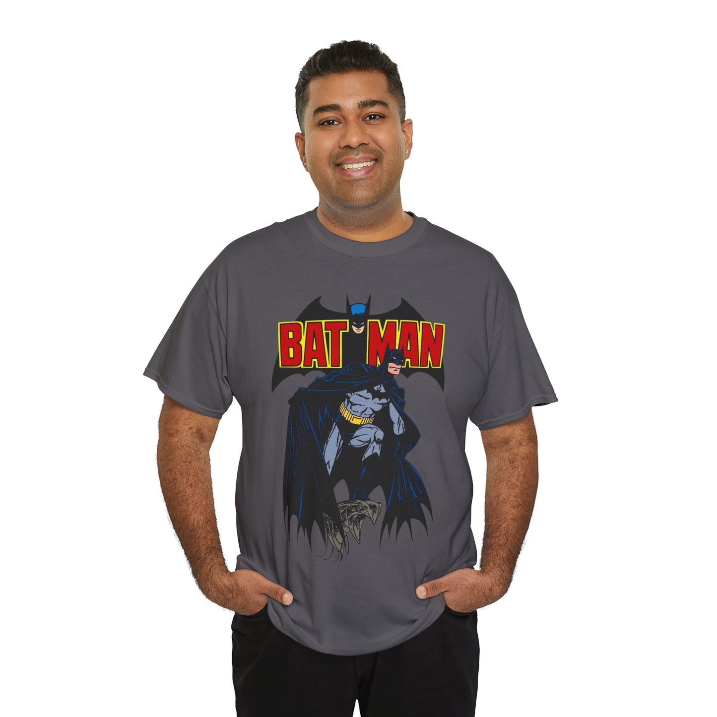 Golden Age Batman T-Shirt - John Byrne Art - DC Comics - Gotham City - Justice Society Member - JSA