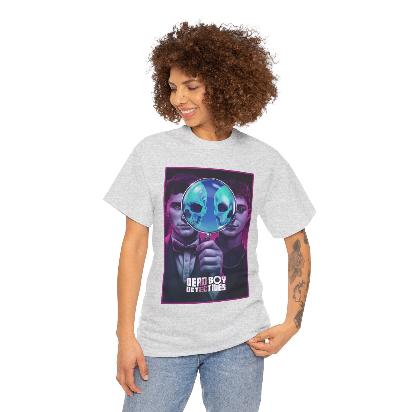 Deadboy Detectives T-Shirt - Sandman Spin-Off, Vertigo Comics - Netflix Series - George Rexstrew & Jayden Revri