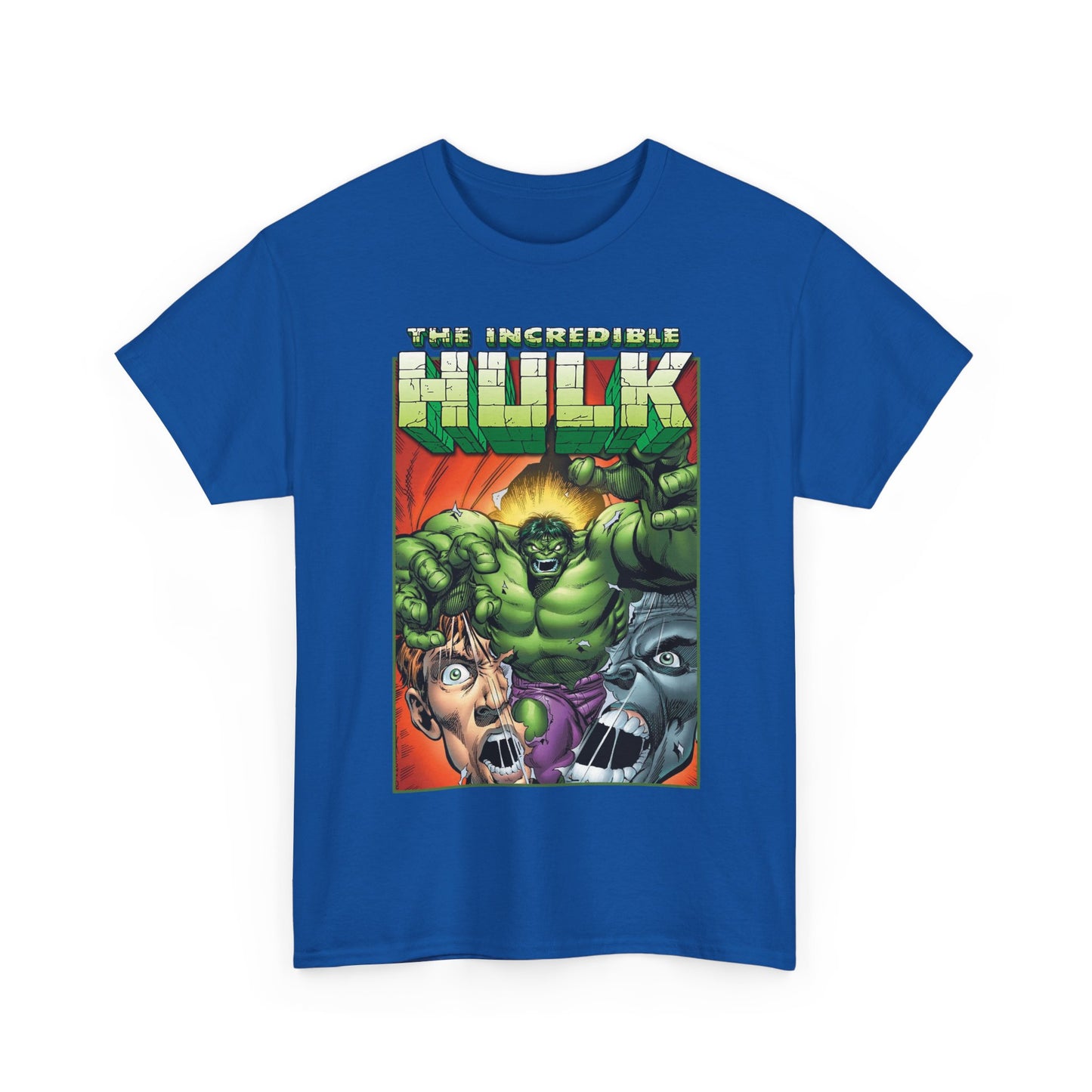 Incredible Hulk T-Shirt - Dale Keown Art - Bruce Banner Psyche - Peter David Story - 1990s Art - Marvel Comics