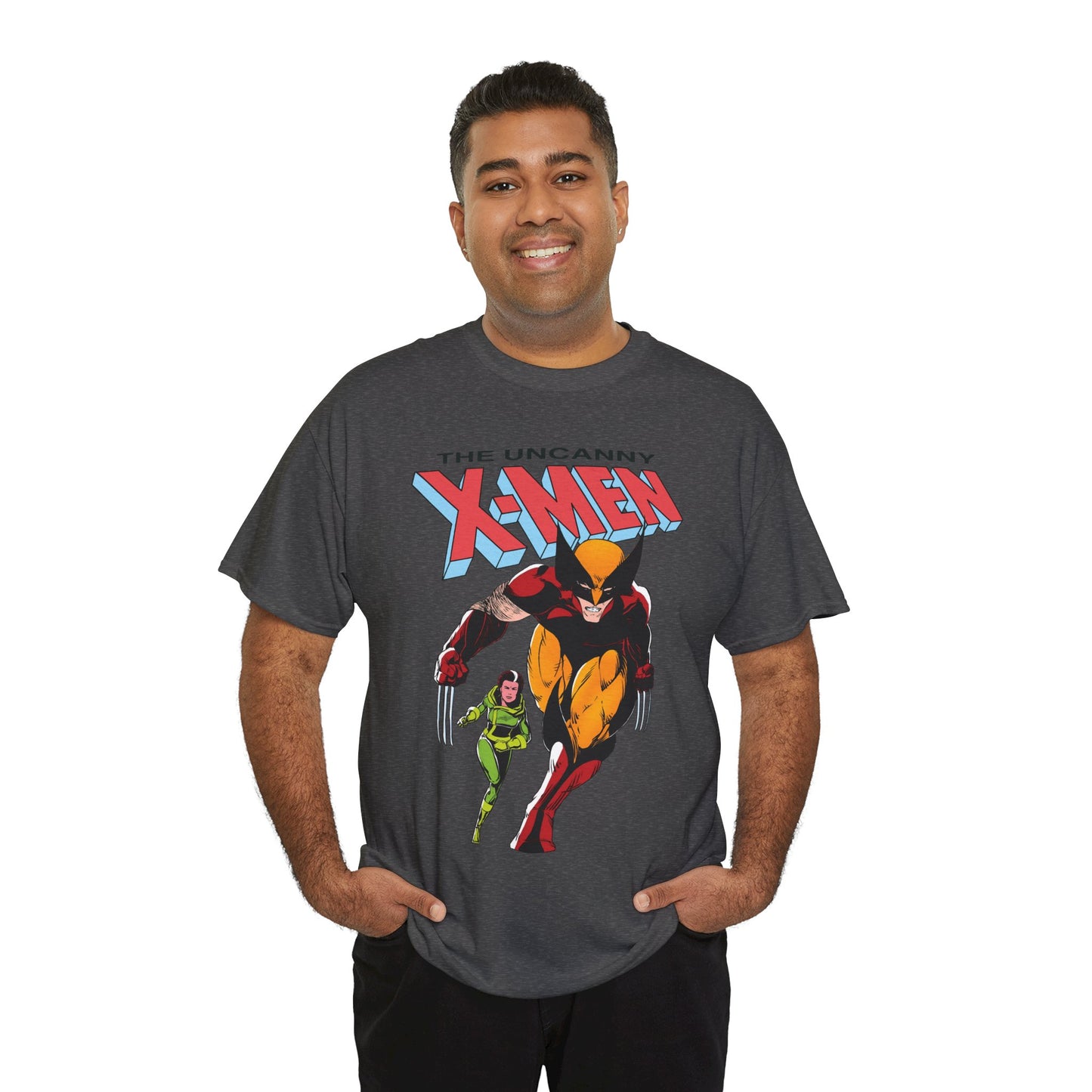 Wolverine & Rogue T-Shirt - Paul Smith Art - X-Member, Mutants - Marvel Comics - Uncanny X-Men #173 Cover - Logan