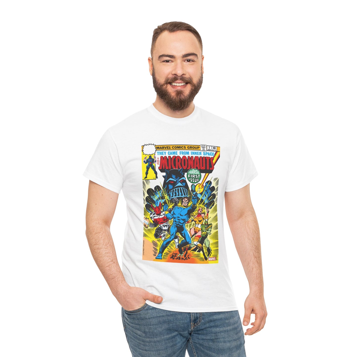 Micronauts T-Shirt - Marvel Comics - #1 Cover Art