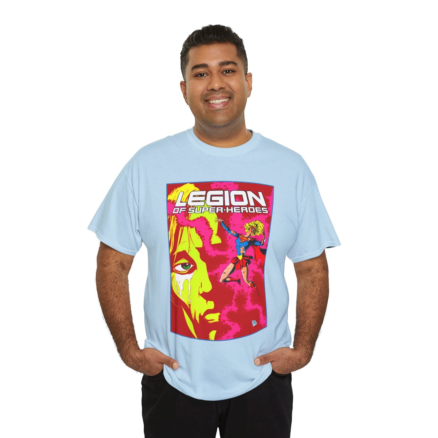 Legion of Super-Heroes #16 T-Shirt - Steve Lightle Art - DC Comics