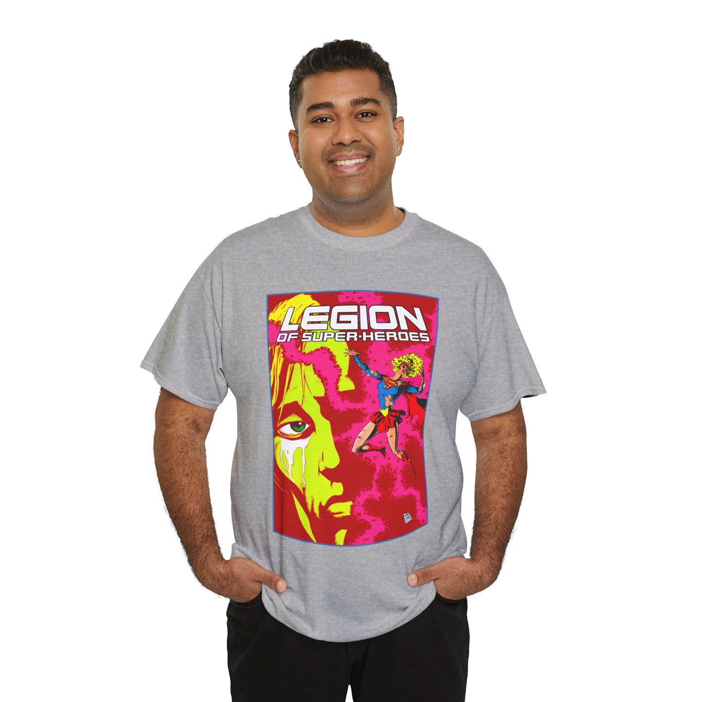 Legion of Super-Heroes #16 T-Shirt - Steve Lightle Art - DC Comics