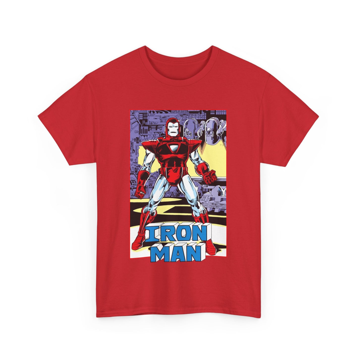 Iron Man T-Shirt - Tony Stark, Stark Industries - Silver Centurion Armor - Marvel Comics