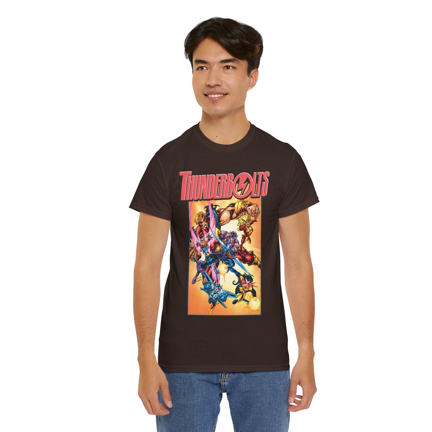 Thunderbolts T-Shirt - Mark Bagley Art - Hawkeye, Songbird - Marvel Comics - Avengers Connection