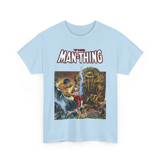 Man-Thing T-Shirt - Adventure into Fear #18 Cover Art - Marvel Comics - Whatever Knows Fear Burns At The Touch - Swamp Monster
