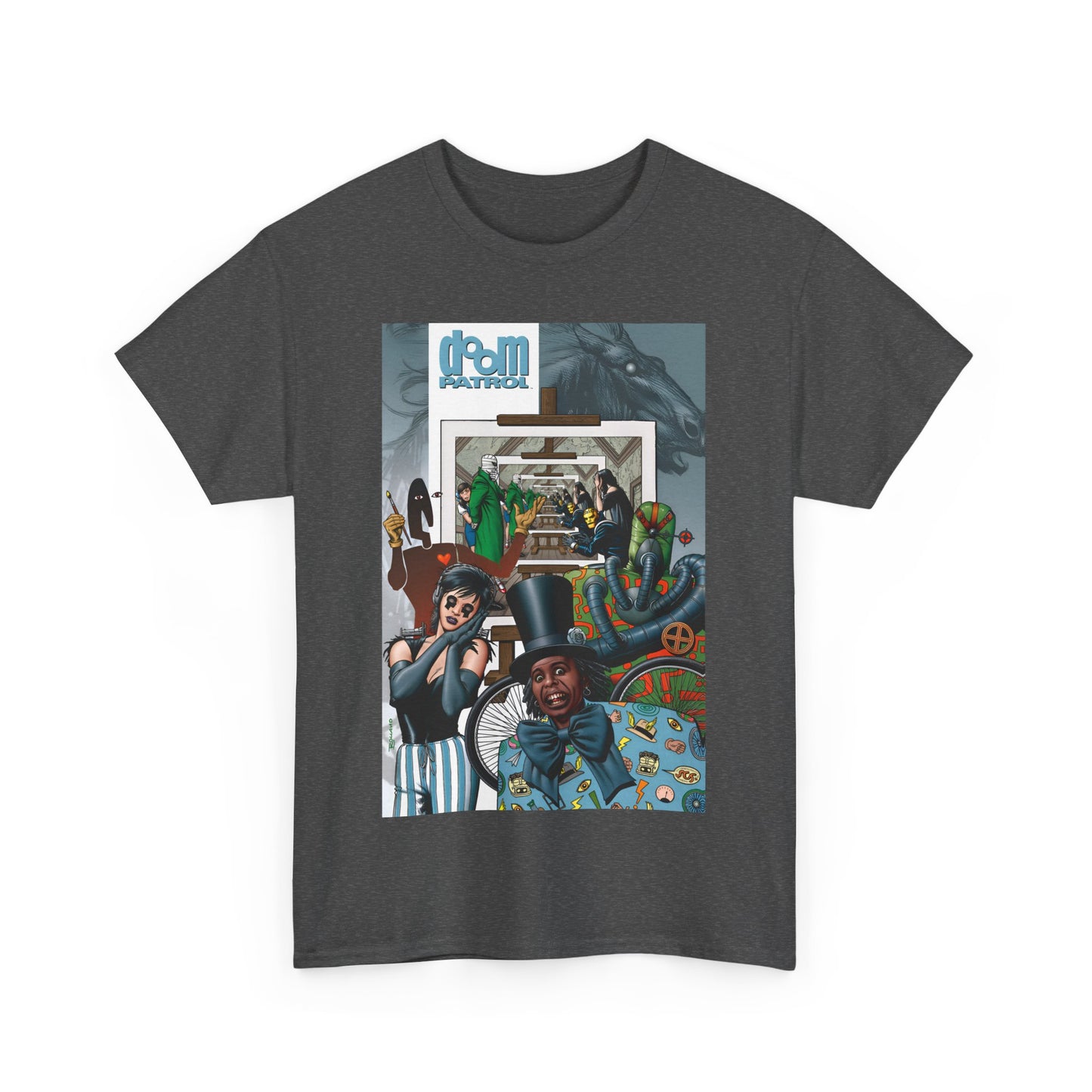 Doom Patrol T-Shirt - Brian Bolland Art - Grant Morrison Story - DC Comics/Vertigo Comics