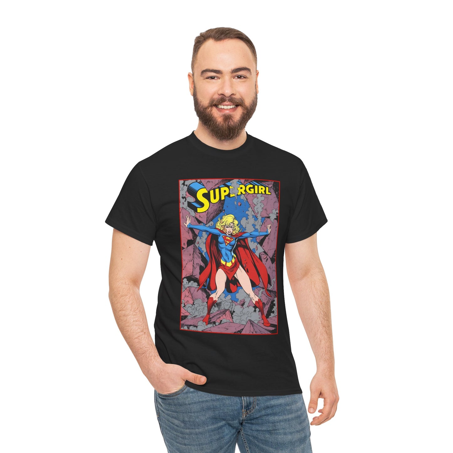 Supergirl T-Shirt - Tom Grummett Art - Superman's Cousin, Kara - DC Comics