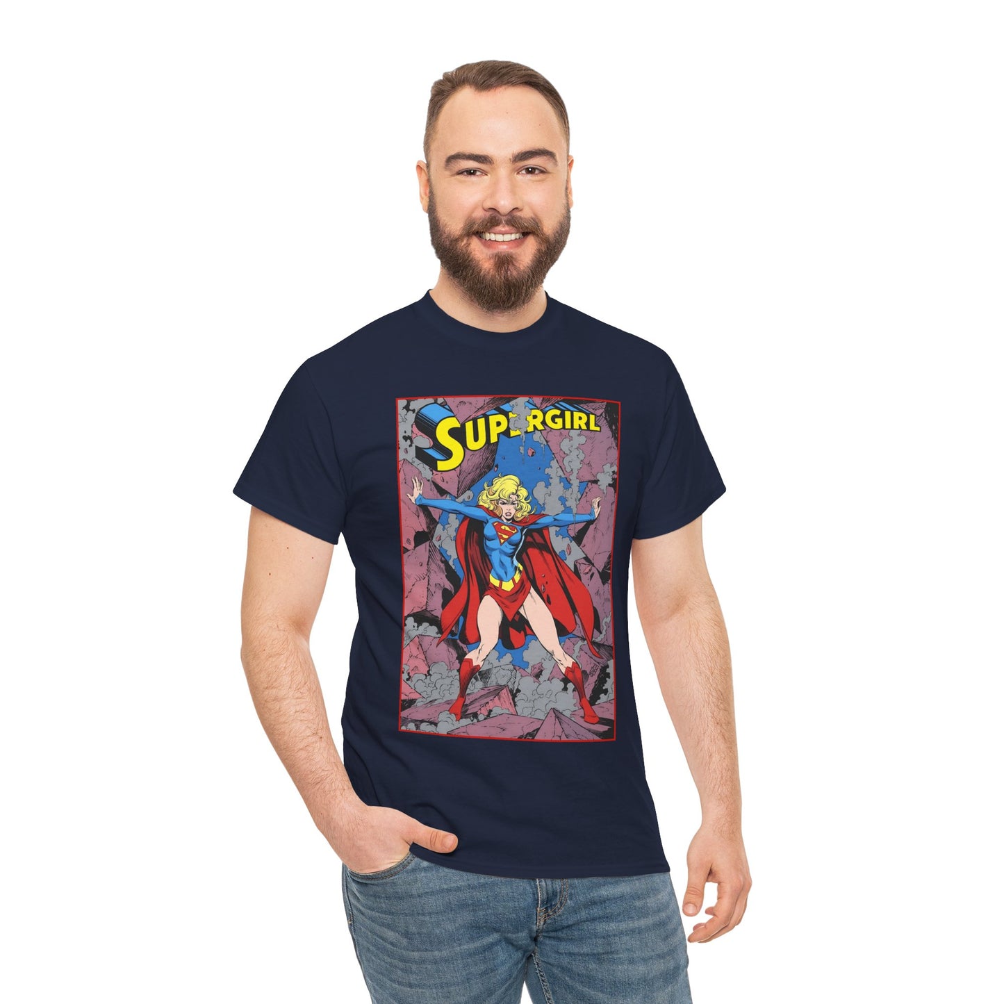 Supergirl T-Shirt - Tom Grummett Art - Superman's Cousin, Kara - DC Comics