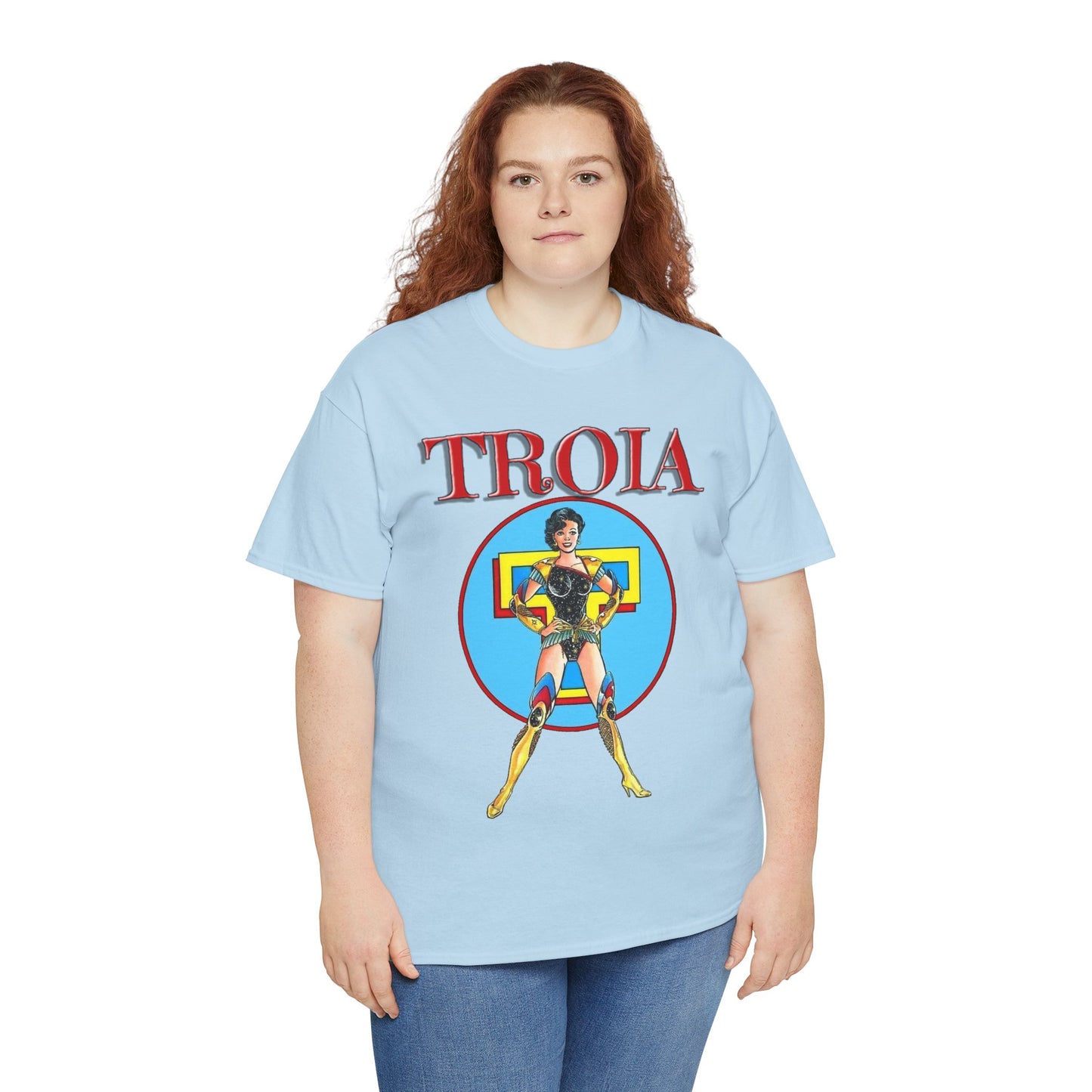 Troia T-Shirt - George Perez Art - New Teen Titans - Donna Troy - Wonder Girl - Greek God Connection - DC Comics