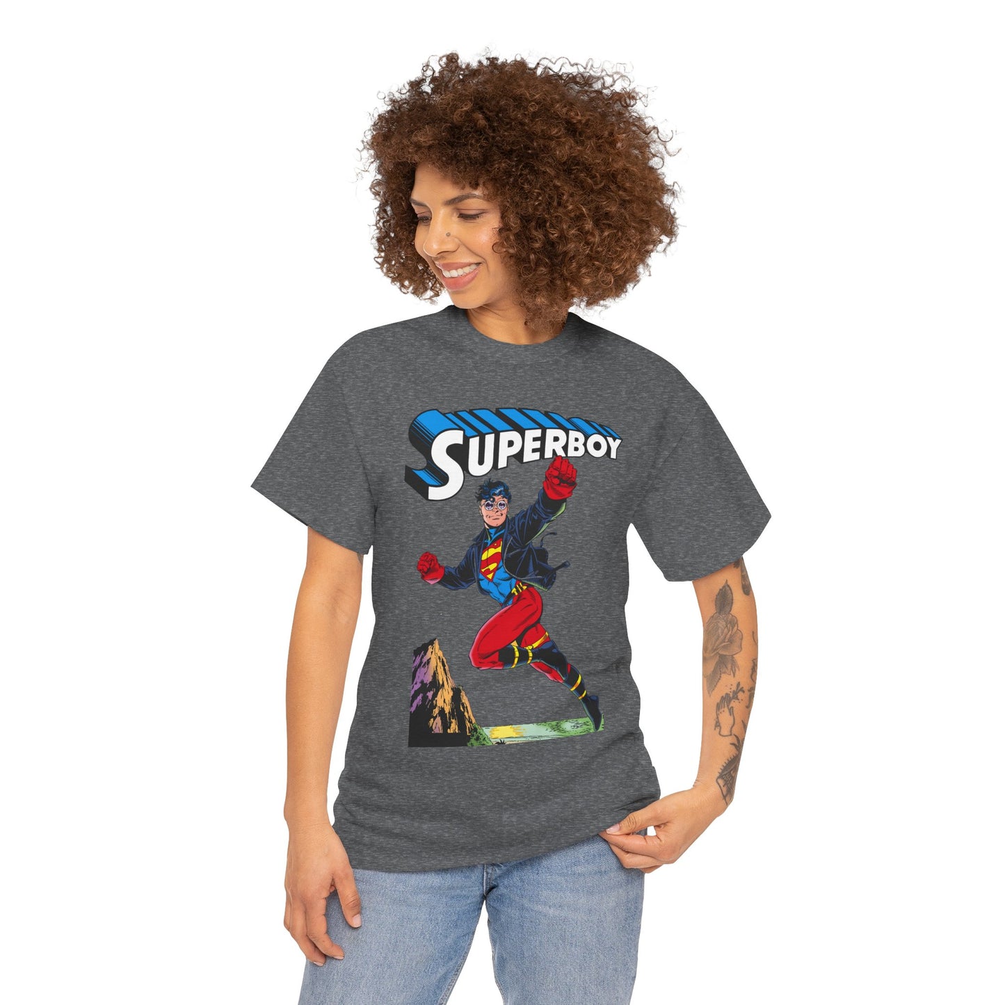 Superboy T-Shirt - Tom Grummett Art - Reign of the Superman - Connor Kent, Kon-L - DC Comics