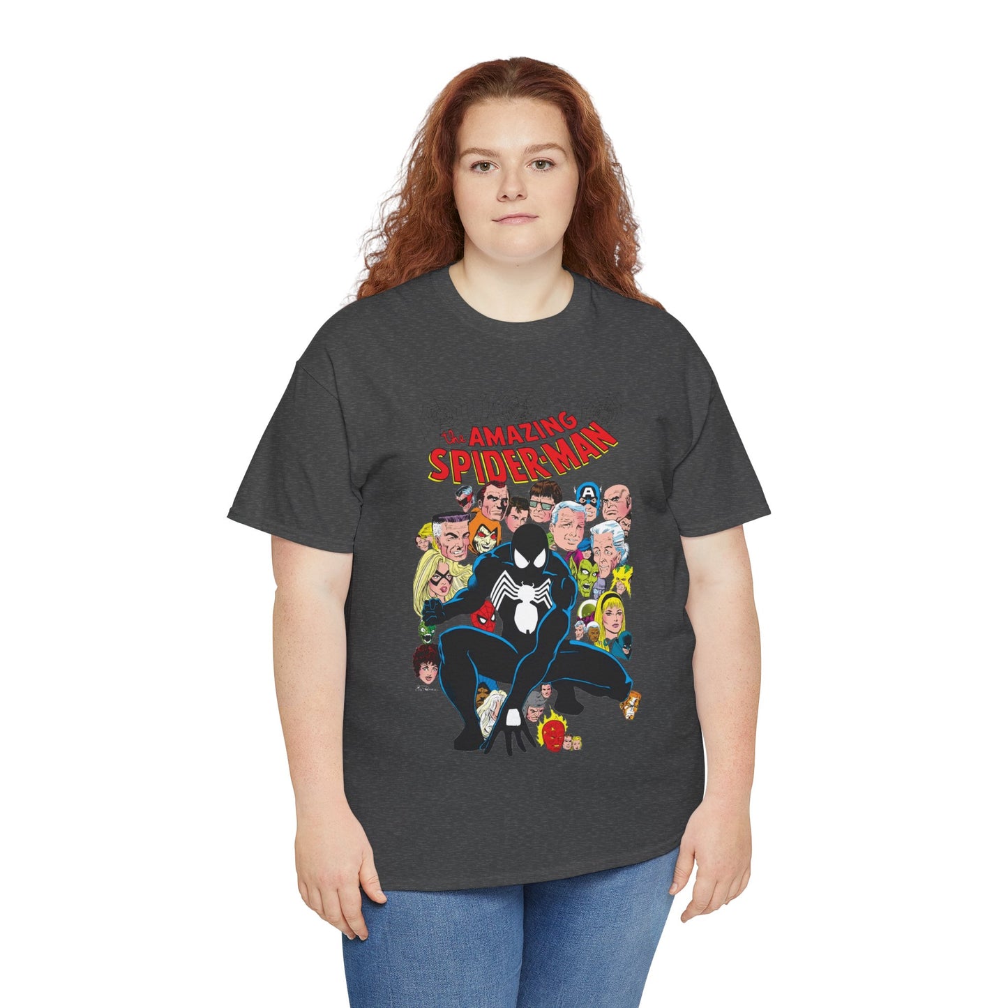 Amazing Spider-Man T-Shirt - Green Goblin, Kingpin, Hobgoblin, Electro, Black Cat, Mysterio, Doctor Octopus, Gwen Stacy - Marvel Comics