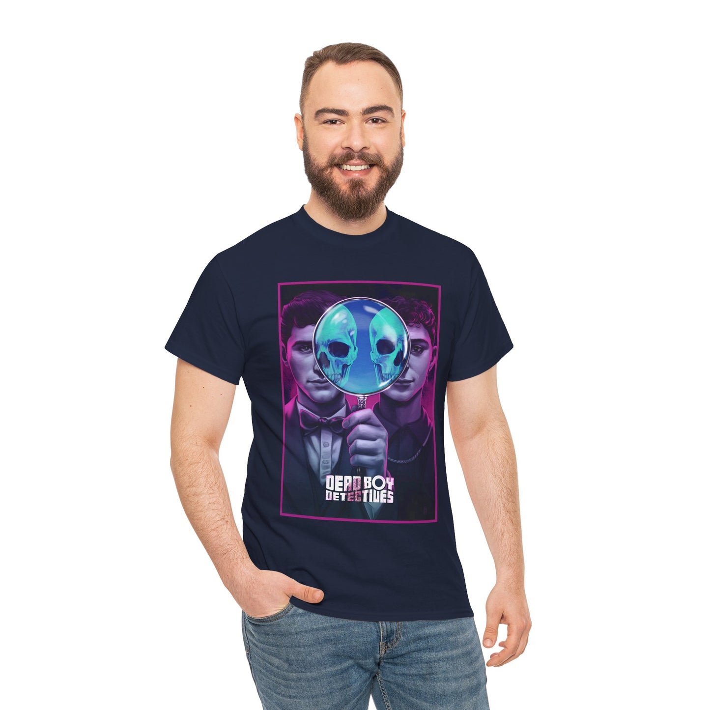 Deadboy Detectives T-Shirt - Sandman Spin-Off, Vertigo Comics - Netflix Series - George Rexstrew & Jayden Revri