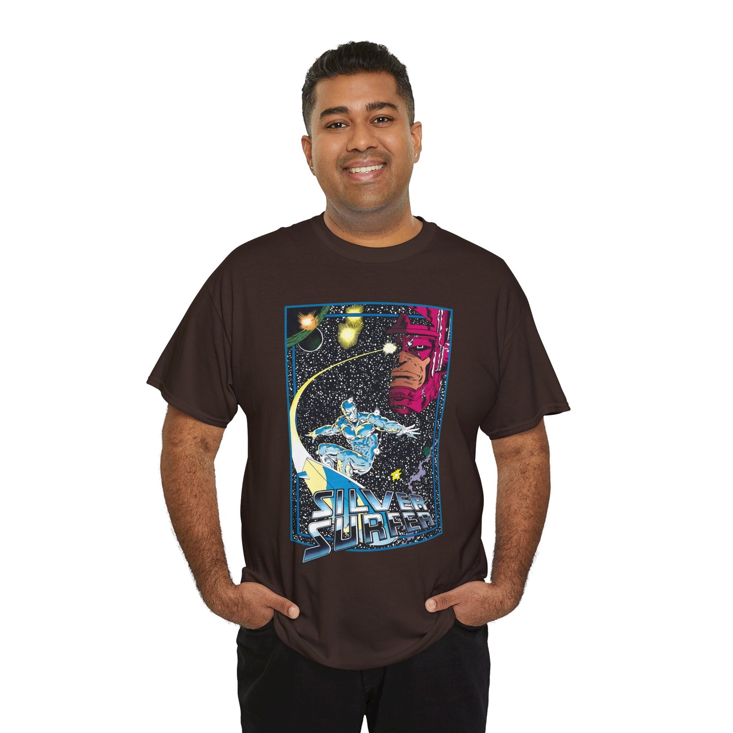 Silver Surfer T-Shirt - Ron Lim Art - Herald of Galactus - Norrin Radd - Popular Marvel Comics Character