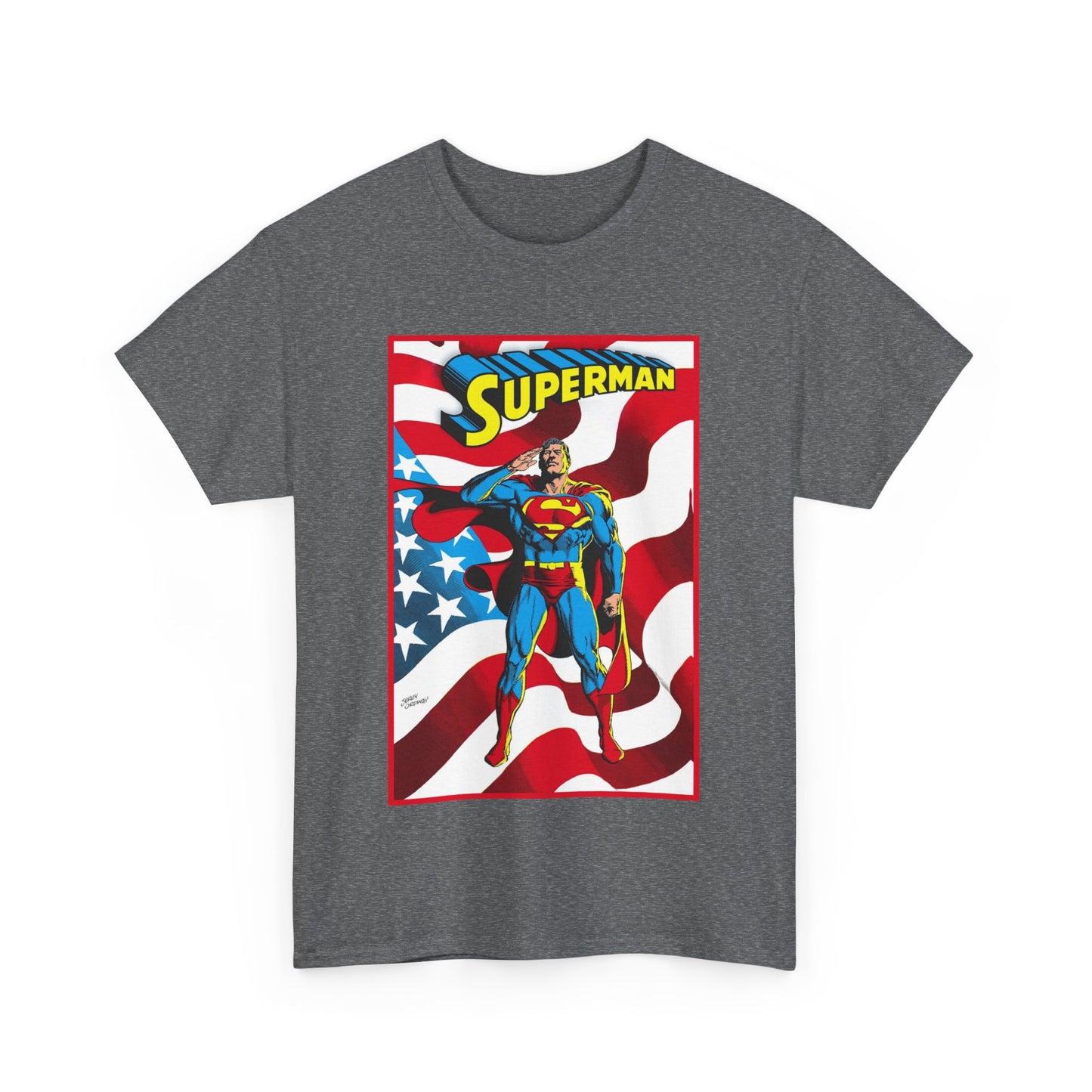 Superman T-Shirt - Jerry Ordway Art - Man of Steel, Metropolis - DC Comics