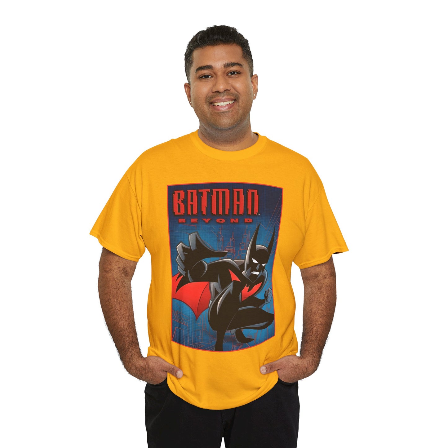 Batman Beyond T-Shirt - Terry McGinnis, Batman of the Future - DC Comics/WB Animation - Bruce Wayne as Mentor
