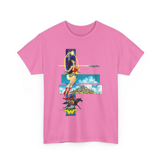 Wonder Woman T-Shirt - George Perez Art - From History of the DC Universe Series - Themyscira - DC Comics