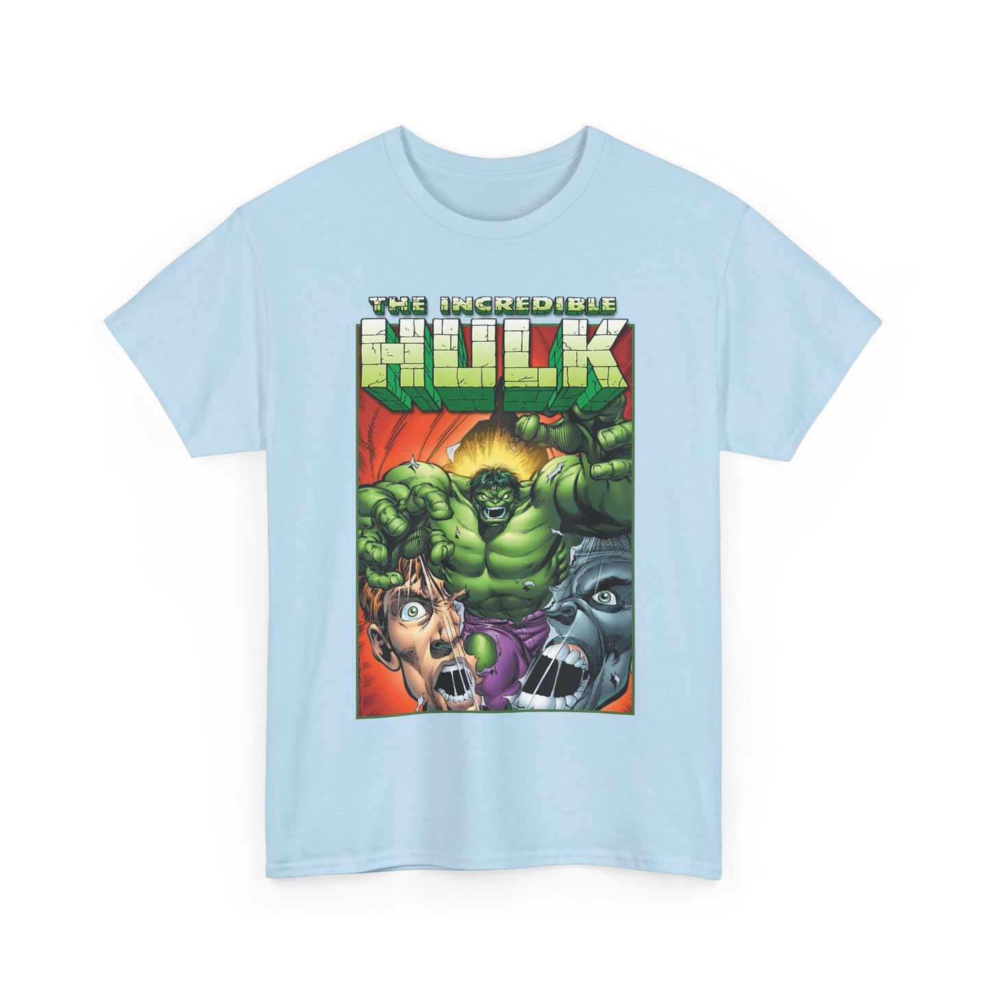 Incredible Hulk T-Shirt - Dale Keown Art - Bruce Banner Psyche - Peter David Story - 1990s Art - Marvel Comics
