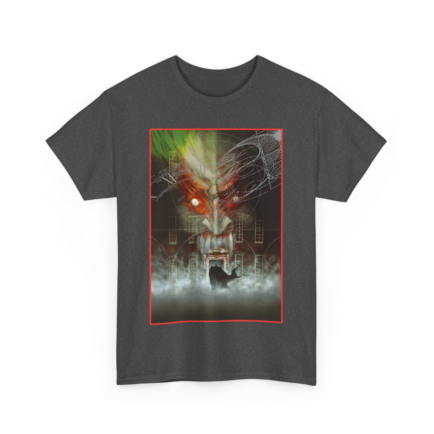 Batman: Arkham Asylum T-Shirt - Dave McKean Art - From the Grant Morrison Graphic Novel - DC Comics - Dark Knight Detective