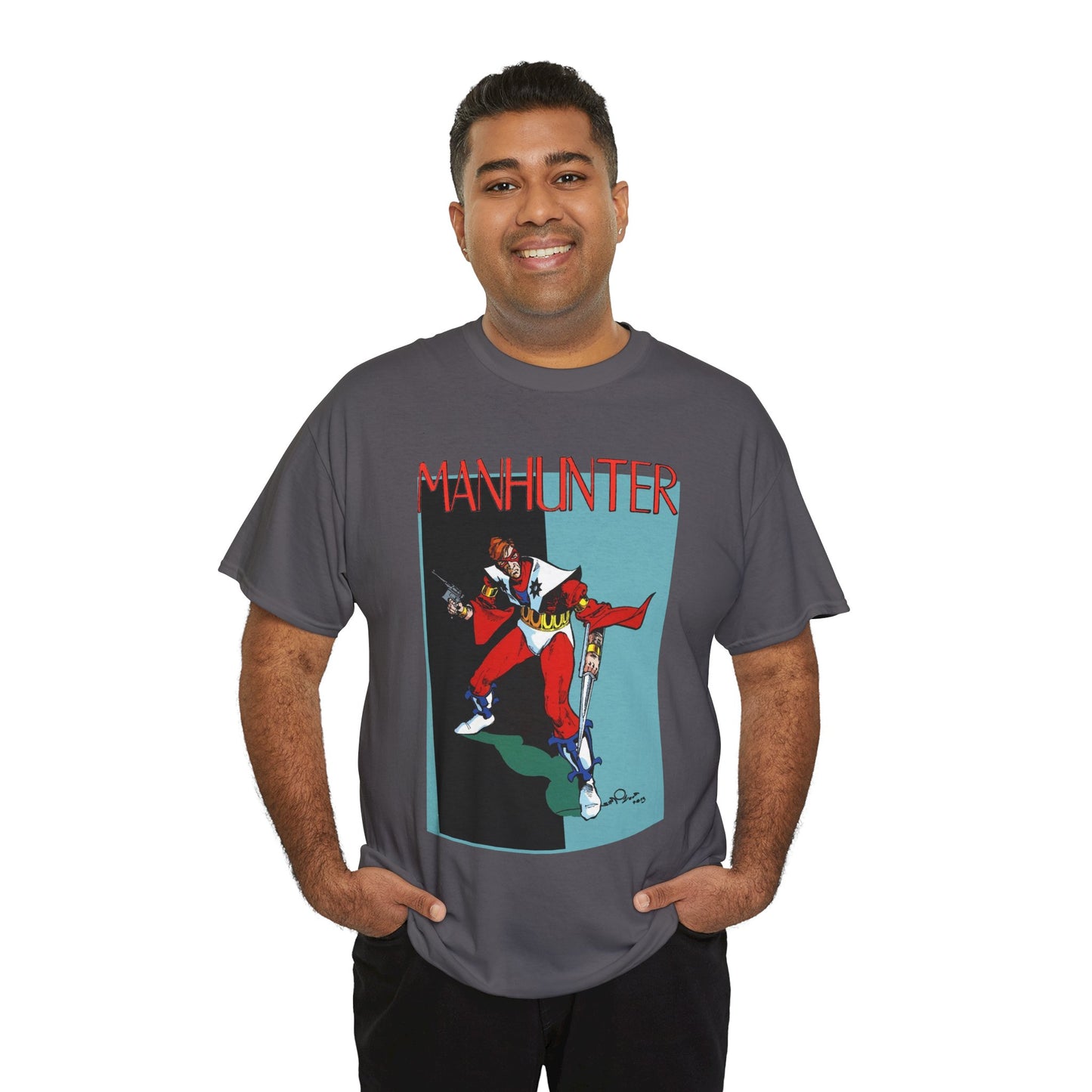 Manhunter T-Shirt - Walt Simonson Art - Detective Comics - Paul Kirk - DC Comics - Batman Connection