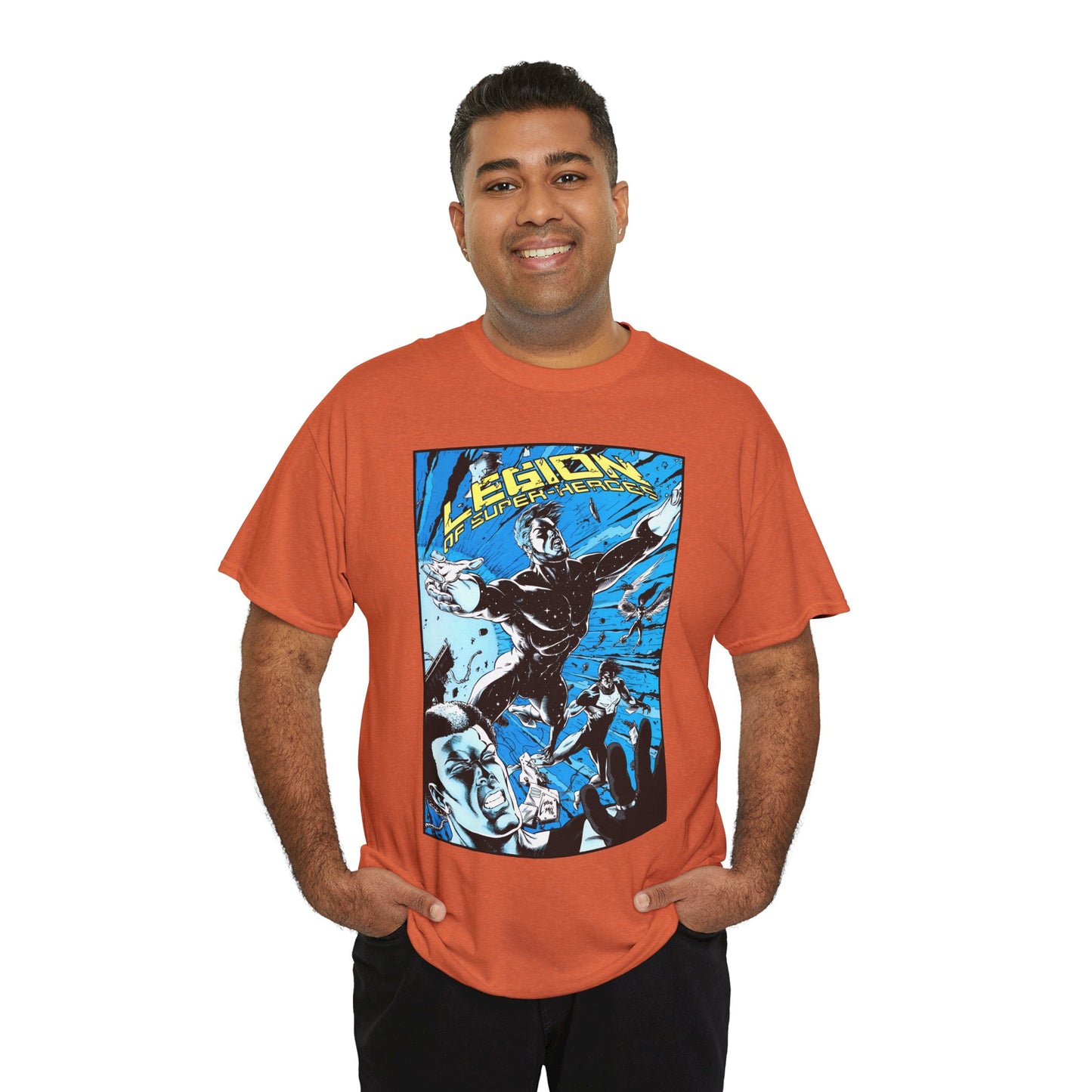 Legion of Super-Heroes T-Shirt - Steve Lightle Art - DC Comics - Starboy, Thom Kallor
