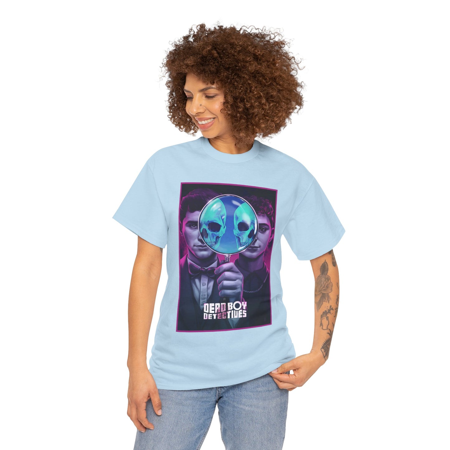 Deadboy Detectives T-Shirt - Sandman Spin-Off, Vertigo Comics - Netflix Series - George Rexstrew & Jayden Revri