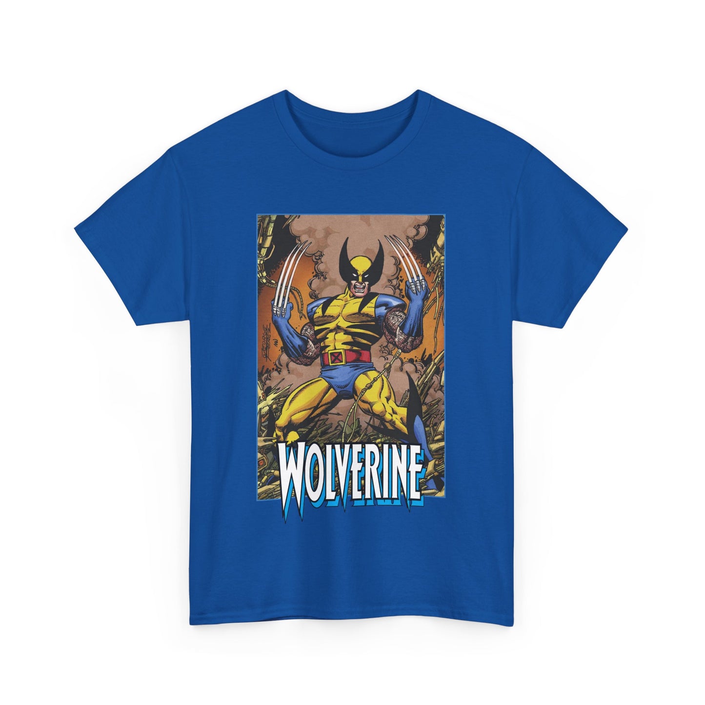 Wolverine T-Shirt - George Perez Art - Uncanny X-Men Member/Leader - Marvel Comics - Logan - Mutant Pride