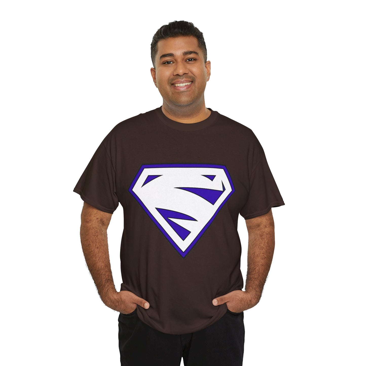Electric Superman Logo T-Shirt - Clark Kent - Man of Steel - DC Comics - 1990s Storyline