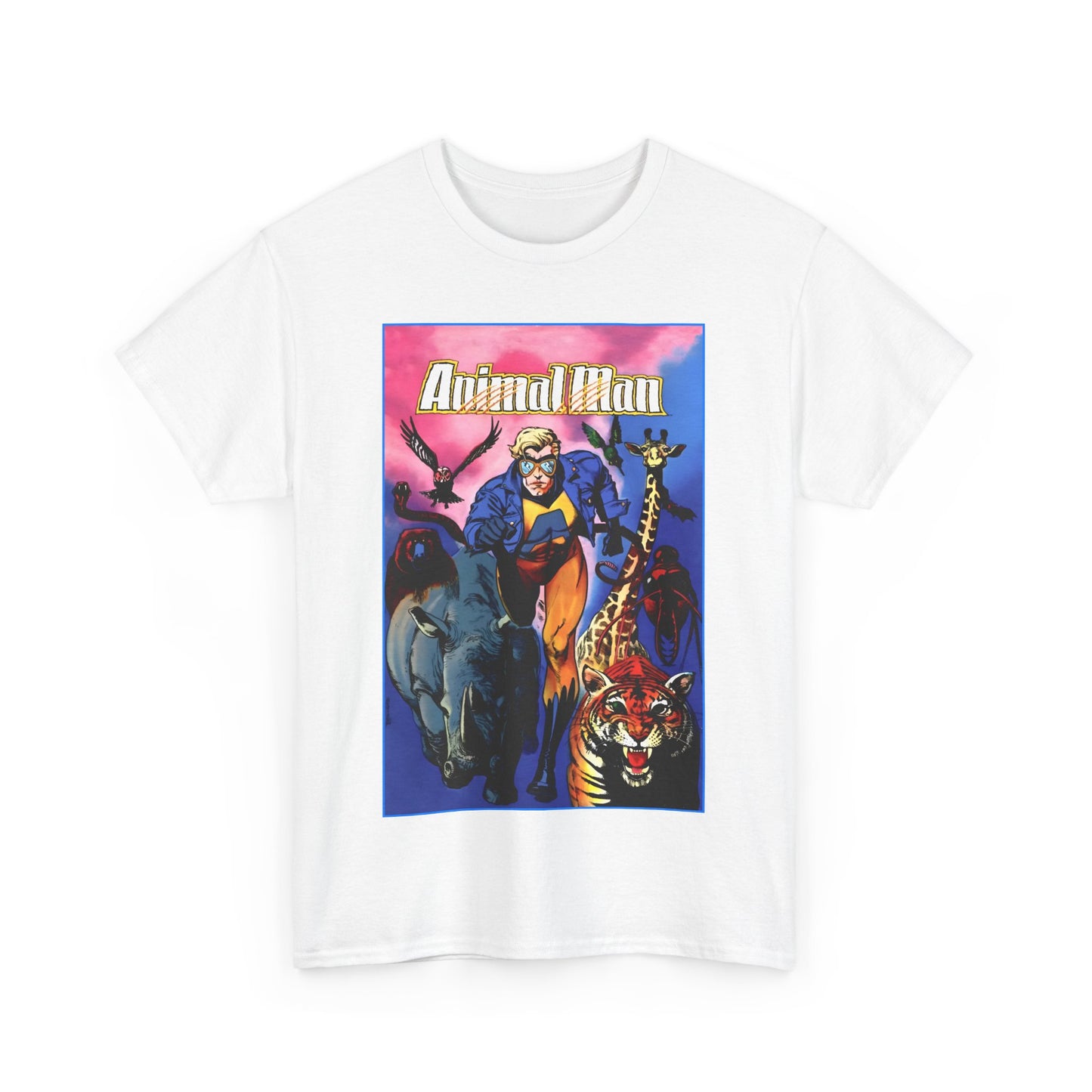 Animal Man T-Shirt - Brian Bolland Art - #1 Cover Art - Buddy Baker - DC Comics, Vertigo Comics
