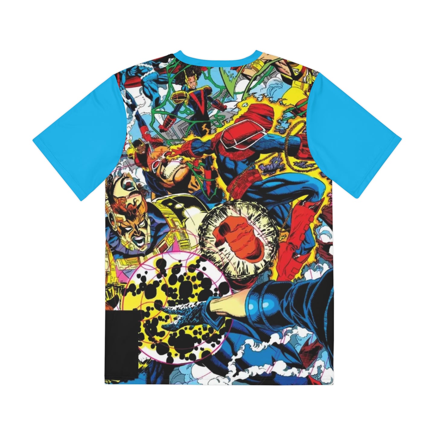 X-Factor All Over Print Tee (Polyester) - Joe Quesada Art - Havok - #92 Cover - Marvel Comics