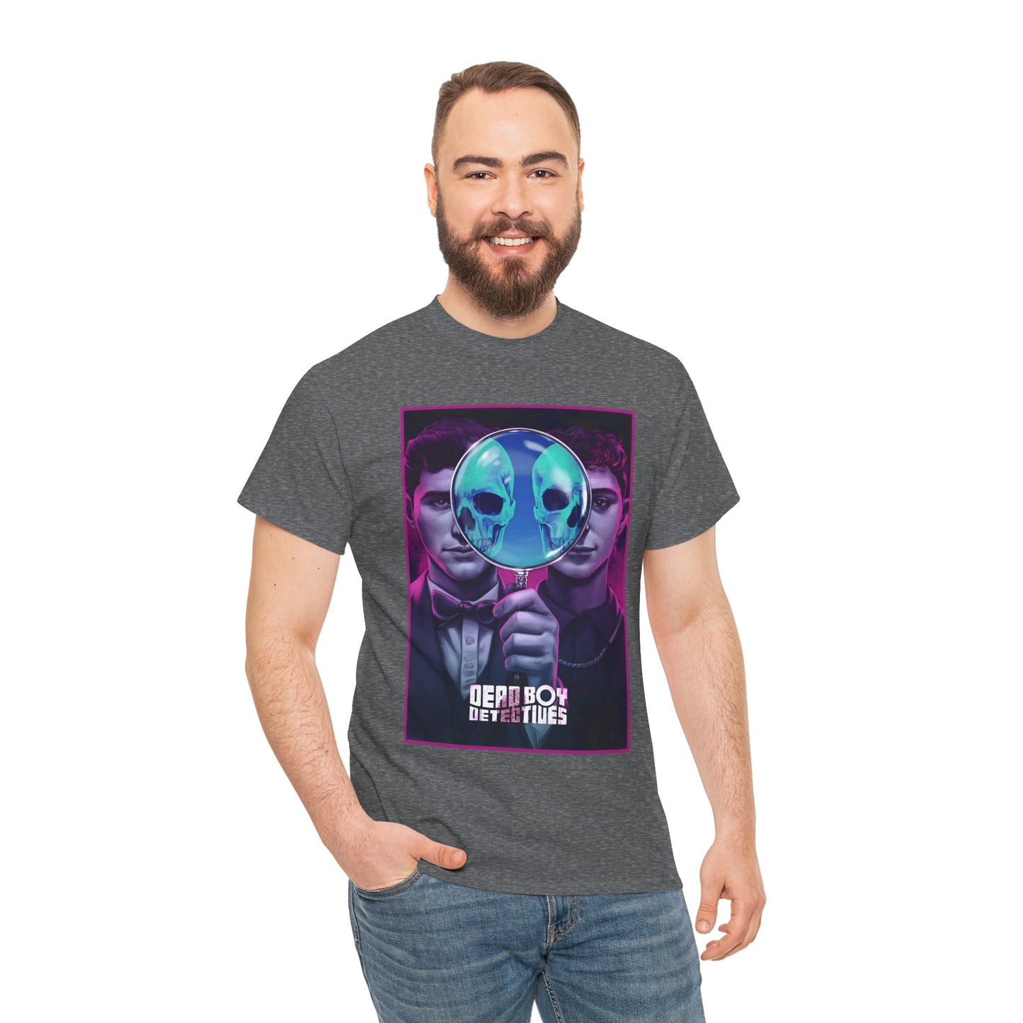 Deadboy Detectives T-Shirt - Sandman Spin-Off, Vertigo Comics - Netflix Series - George Rexstrew & Jayden Revri