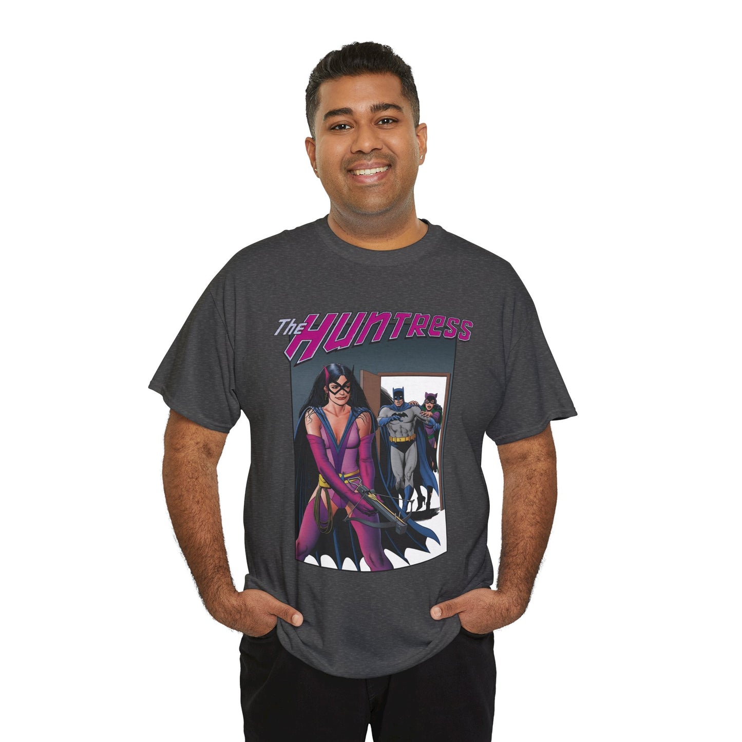 Huntress Shirt - Brian Bolland Art - Helena Wayne, Batman and Catwoman's Daughter - JSA Member, Earth 2 - DC Comics