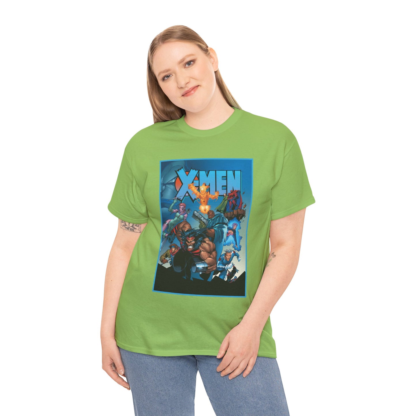 X-Men: Age of Apocalypse T-Shirt - Wolverine, Magneto, Bishop, Quicksilver, Blink - Mutant Alternate Reality - Marvel Comics